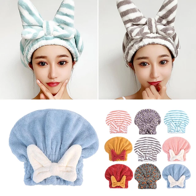 Shower cap head wrap clearance