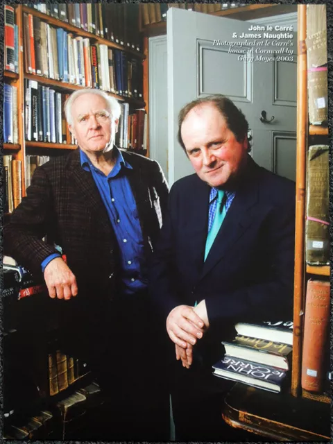 John Le Carre & James Naughtie Poster Page 2003 . R176