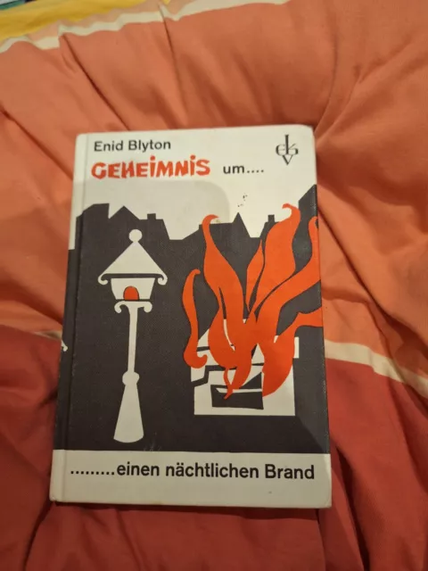 Enid Blyton Geheimnis um einen nächtlichen Brand Buch EKV 18. Aufl. 1980 Erste F