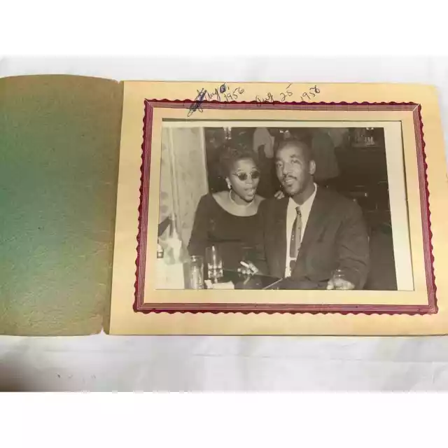 Brooklyn New York 1956 Vintage Photo African American Young Couple