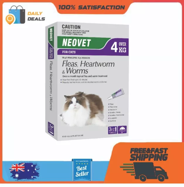 Neovet for Cats Over 4 Kg PURPLE 6 Pack