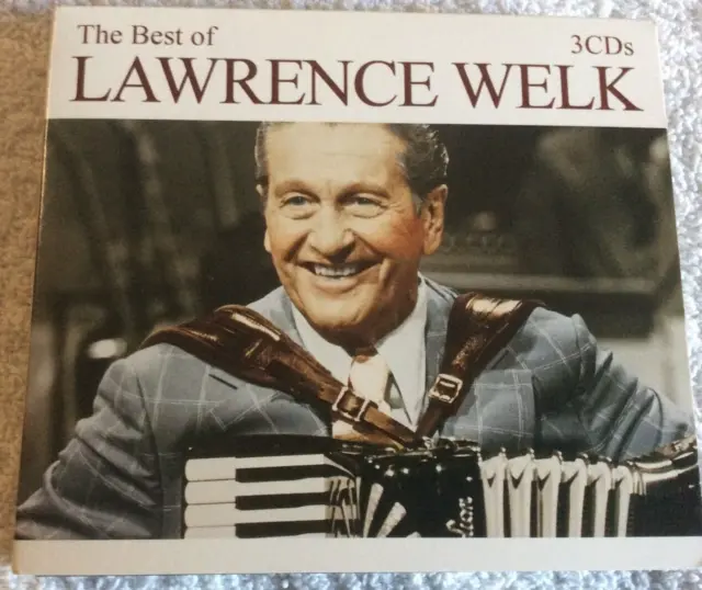 The Best of Lawrence Welk CD (3 Disc's) - Jazz Pop - Disc's VG condition