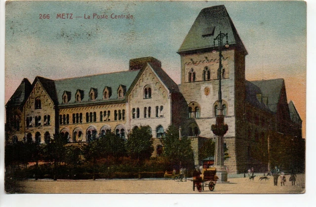 Theme LA POSTE - Post Office - CPA 57 - METZ - Post Office 2