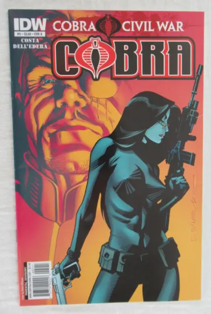 G.I. Joe Cobra #5 Cover A Volume 2 IDW Comics 2011 Cobra Civil War