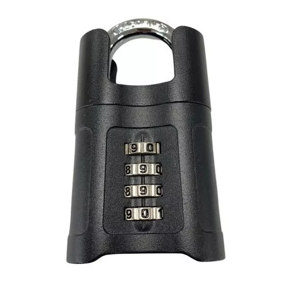 50mm Combination Padlock 4 DIGIT Heavy Duty Security Shackle Guard Anti Cut