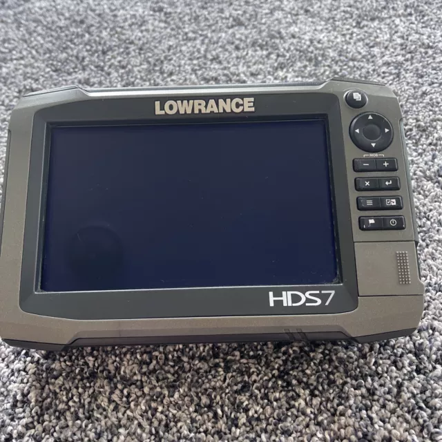 LOWRANCE HDS 7 GEN3 FISHFINDER Head Unit And Mounting Bracket Only $66. ...