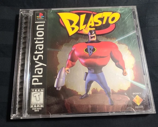 BLASTO SONY PLAYSTATION 1998 PS1 Playstation 1 CIB Complete Game