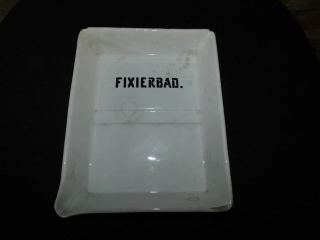 Fixierbad Porzellan Aktiengesellschaft Dresden mit Stern! wohl um 1920