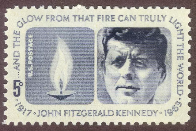 1964 Kennedy Memorial 5 cents US Postage Stamp Scott #1246 MINT