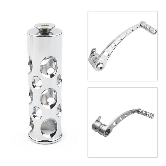 Pomello del cambio cromato pedale adatto per Harley Heritage Springer EFI FLSTSI