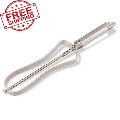Old-School Professional Vegetable Potato Carrot Peeler Stainless Steel Durable