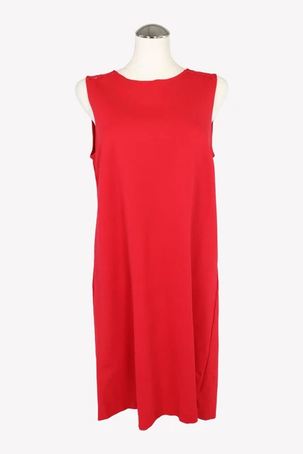 Twin-Set Simona Barbieri Robe Femmes Gr. 38 Rouge Robe Shiftkleid Robe Dres