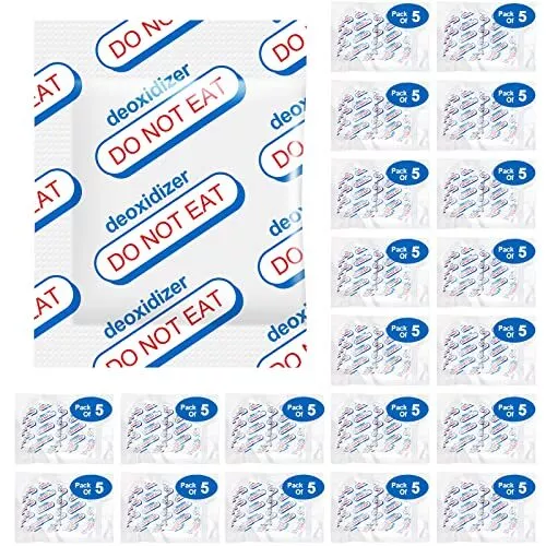 400Cc Oxygen Absorbers for Food Storage - 100 Count (10X Packs of 10) - for Long