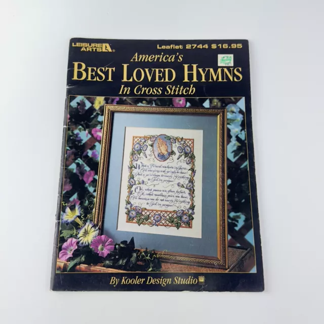 Americas Best Loved Hymns In Cross Stitch Leisure Arts 2744 Kooler Design Studio