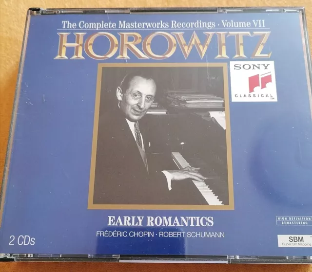 2 CD  / Horowitz / Romantics / Chopin / Schumann / Complete Masterworks Vol. 7