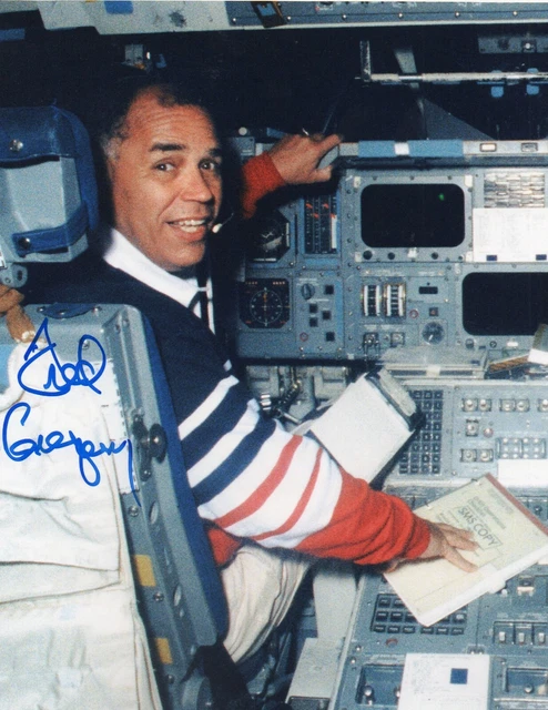 8x10 Original Autographed Photo of NASA Astronaut Frederick D. Gregory