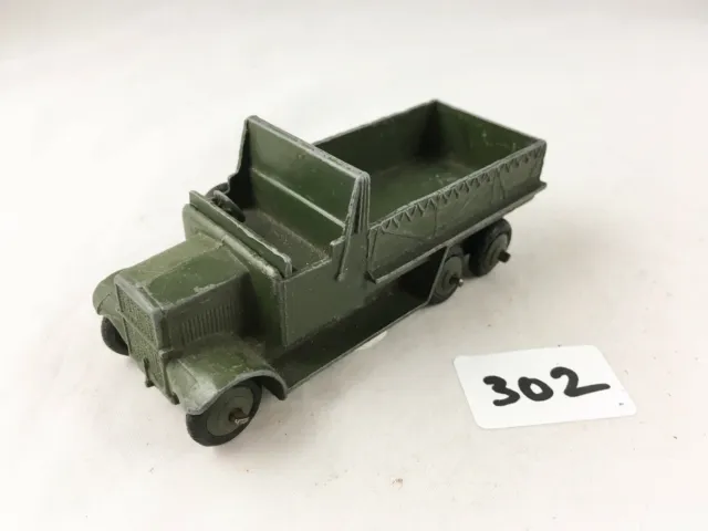 Dinky Toys 151B Six Wheeled Covered Wagon Truck Lorry Army Military Diecast