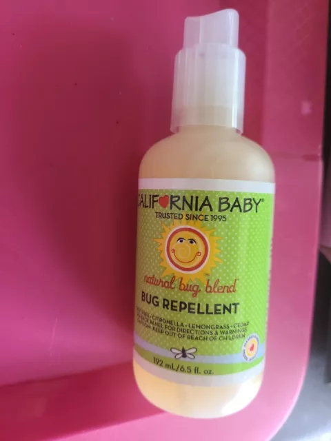 California Baby Natural Bug Repellent Spray Bug Blend 6.5 fl oz BB