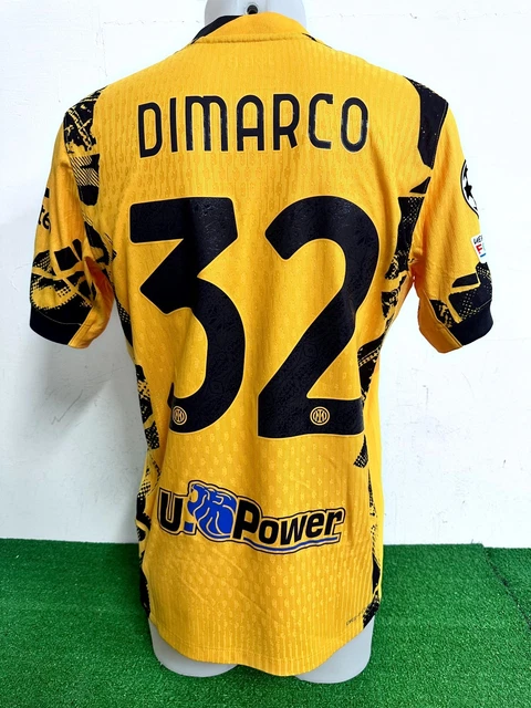 Maillot Inter Milan Dimarco Match Worn Issue 2024/2025 – Nike – Occasion