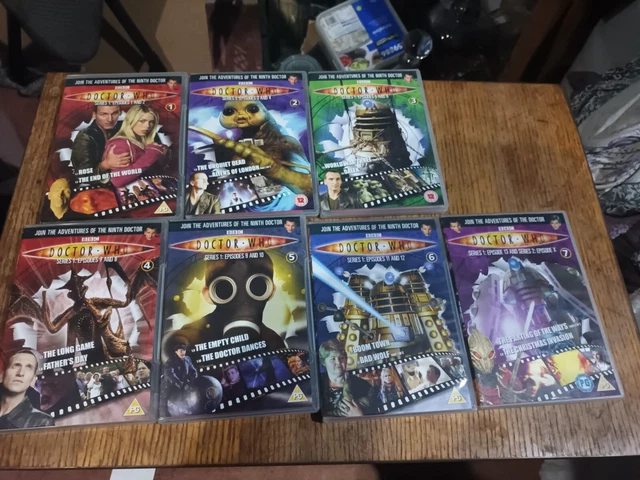 DOCTOR WHO DVD Box Set Series 1 comprising 7 DVDs £0.99 - PicClick UK