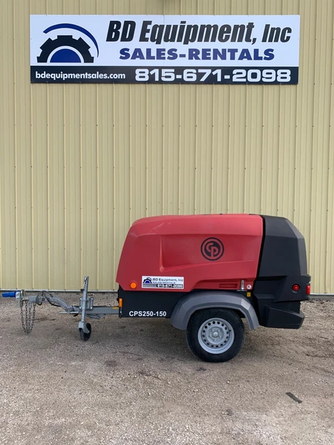 2018 Chicago Pneumatic CPS-250 Air Compressor 580 Hours