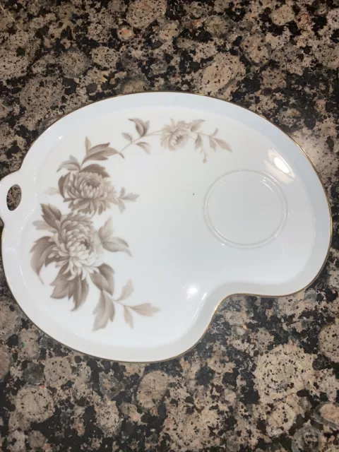 VTG Noritake China Replacement Snack Plate   #5142 LASALLE Floral Decoration