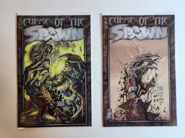 CURSE OF THE SPAWN DWAYNE TURNER McFARLANE  96 IMAGE  HIGH GRADE NEARLY COMPLETE