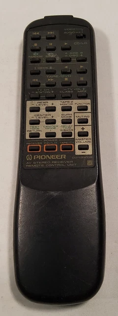 Pioneer CU-VSX105 Remote for CSX406 HTP100 HTP101 HTP200 HTP201 #RC-68