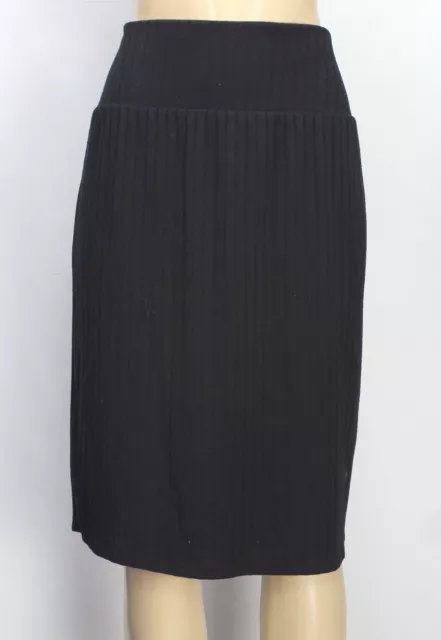 Apt.9 Women's Pull On Skirt Stretch Black Size L