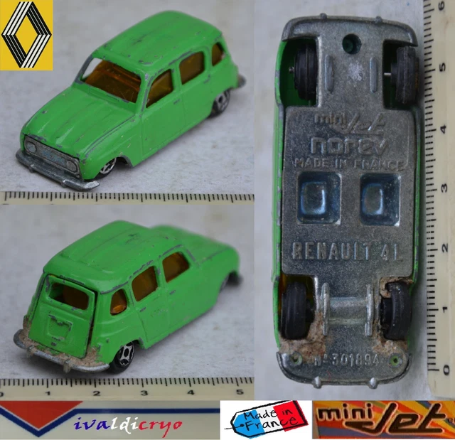Un lot de 3 miniatures Norev Mini Jet France 3 inches incomplètes