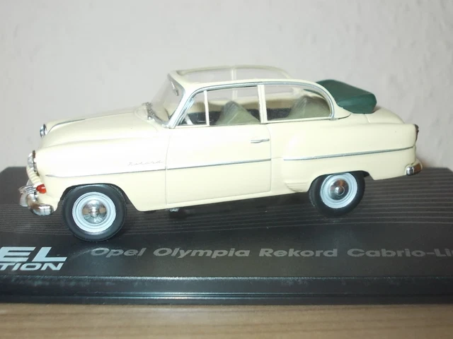 Simol Rekord OPEL OLYMPIA REKORD Cabrio-Limousine, Opel Collection Nr. 5 EUR 9,99 ...