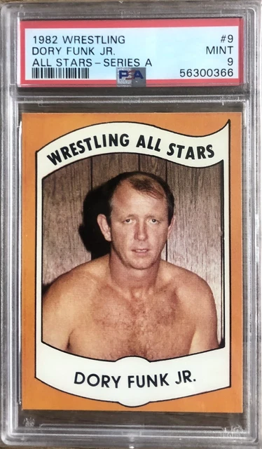 1982 Wrestling All Stars Series A  #9 DORY FUNK JR. PSA 9
