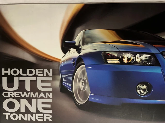 Opuscolo auto - 2006 Holden Ute, equipaggio e tonnellata - Australia