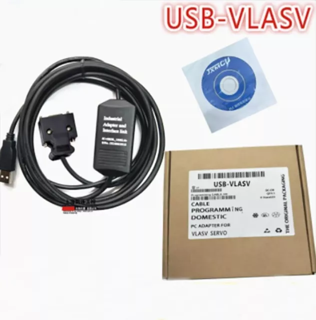 1PCS NEW USB-VLASV Programming Cable FOR VELCONIC (TOEI) VLASV servo drive