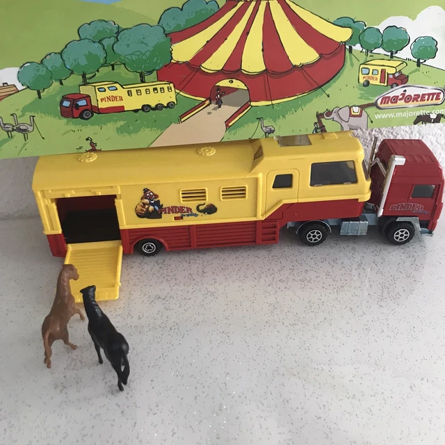 Majorette Trailer – Véhicule Miniature Avec Remorque – 9 Modèles Aléatoires – échelle 1/64 – Portes Ouvrantes, Suspension – 3 Ans+
