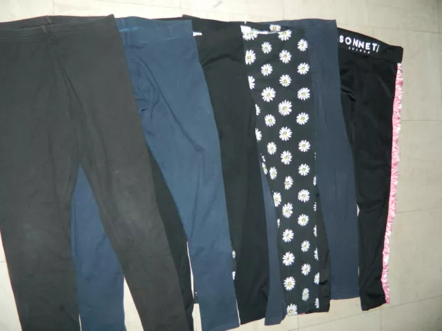 Girls Leggings Clothes Bundle age 13/14 Years Slim Fit Good Used