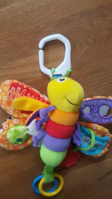 Lamaze Greifling Schmetterling  das Glühwürmchen Motorik Baby spielzeug