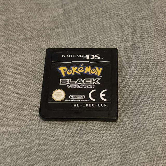 Pokémon Black Version Game -Nintendo Ds Cart Only Genuine 2011