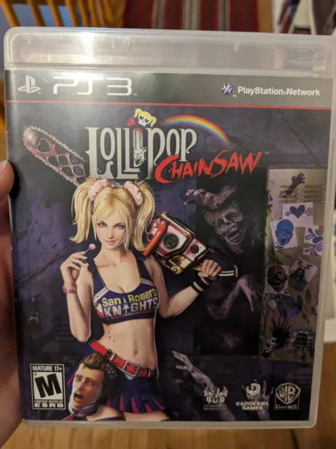 LOLLIPOP CHAINSAW PREMIUM EDITION PS3 Complete w/ MANUAL CIB Used Japan