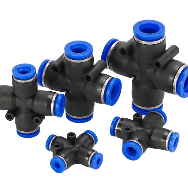 Raccord En Y En Nylon Pour Tuyauterie Pneumatique - Connecteur Push-fit, Pour Lignes D'air Comprimé