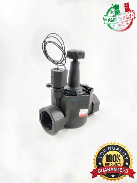 Elettrovalvola per irrigazione giardino F/F 1" 1 1/4 1 1/2 2" RN 160 24V Rain