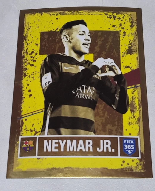 PANINI Italy stickers singl FIFA 365 2018 Neymar JR. sticker #5    MINT