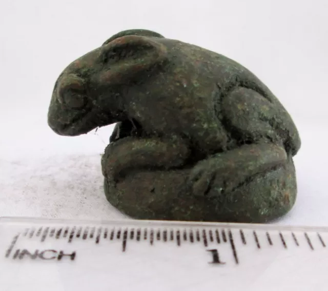 CuTe! Old Bronze Opium Weight Lepus Pequensis Asian Long Tail Rabbit 65g