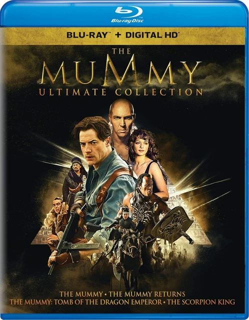 THE MUMMY ULTIMATE Collection (Blu-ray) Brendan Fraser Rachel Weisz (US ...