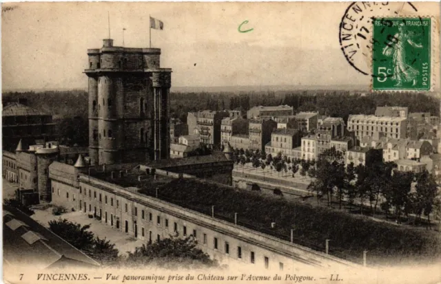 CPA VINCENNES - Vue panoramique prise du Chateau sur l'Avenue du (519520)