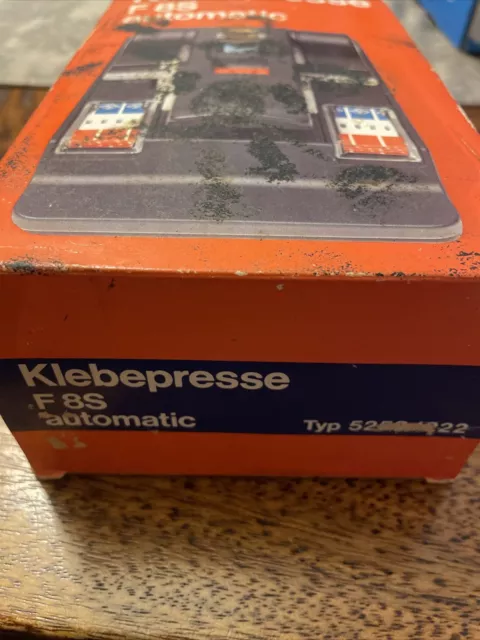 AGFA Klebepresse F8S Automatic Super 8 Film Splicer Typ 5258/222 German