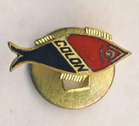 old CLUB ATLETICO ATLANTA Football club PIN BADGE Soccer ARGENTINA Villa  Crespo