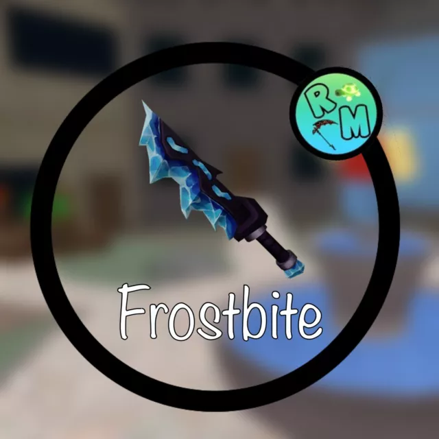 Roblox Murder Mystery 2 MM2 Frostbite Godly Knife and Guns