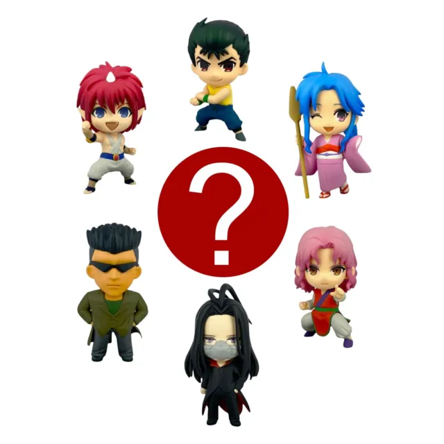 Anime Blind Box Bag Capsule Yu Yu Hakusho Mini Figure Keychain 1 Random Toy