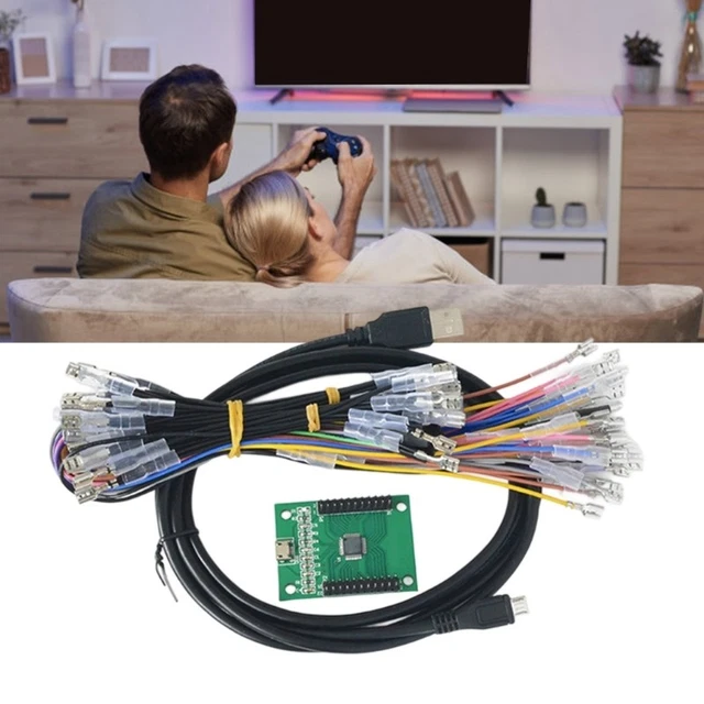 PROGRAMMABLE GAME CONTROLLER Circuit Board Joystick Interfaces Module ...